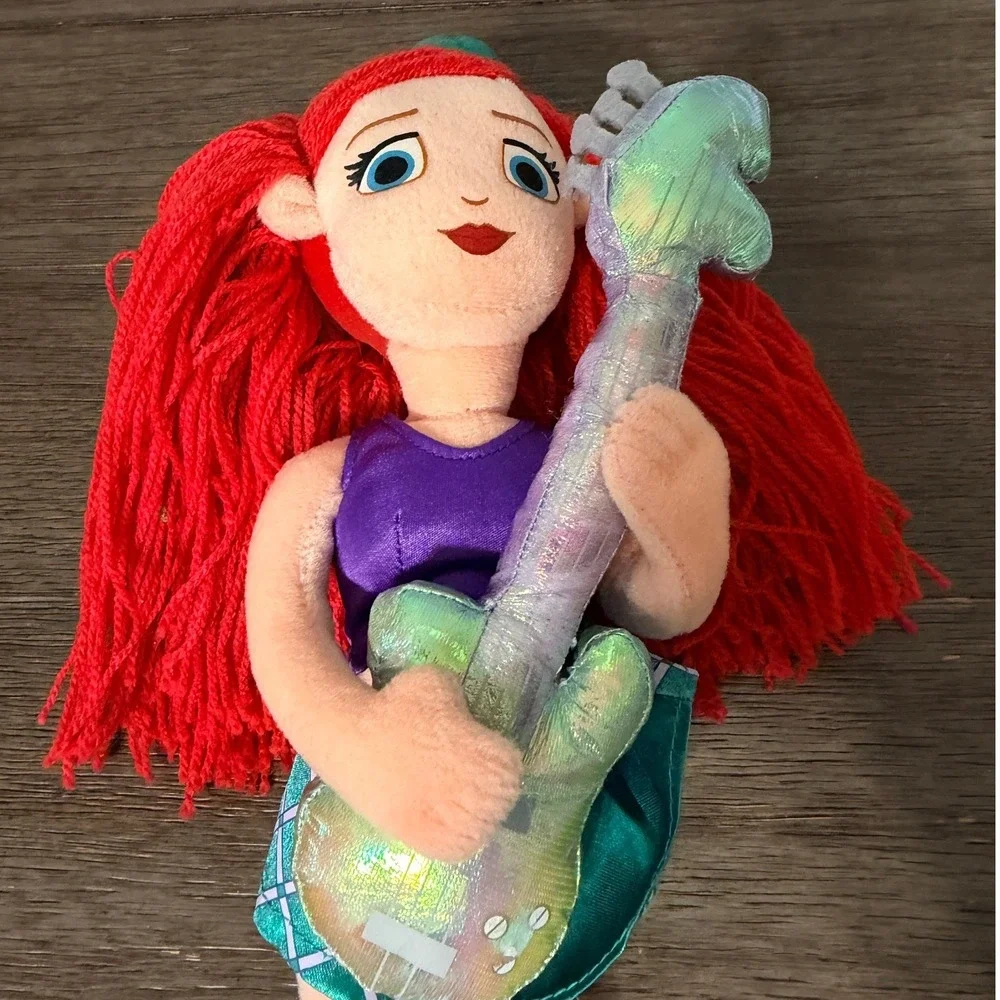 VTG 2002 Radio Disney Pop Ari Dreamers Rock Star Plush The Little Mermaid Guitar